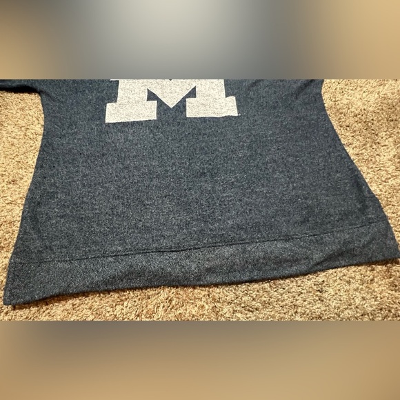 Vintage Ladies Michigan Long Sleeve XXL Fleece Sweater Sweatshirt - Picture 12 of 16